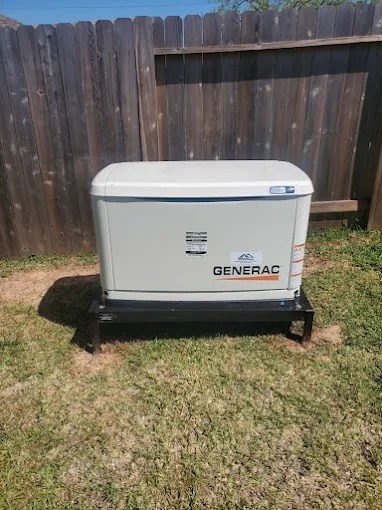 Generac generator installation in Katy, TX